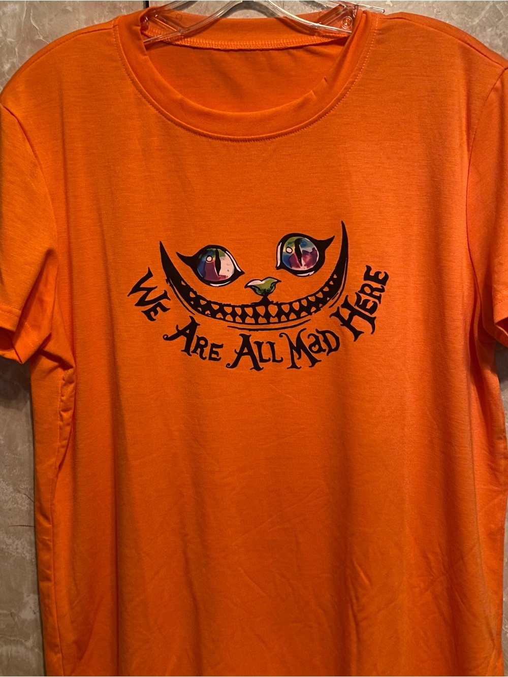 Graphing Tee  “We Are All Mad Here”